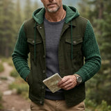 Woodsman Hooded Lightweight Jacket Cardigan