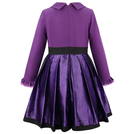 Vampirina "Vee" Hauntley Girls Purple Teen Vampire Halloween Costume Party Cosplay