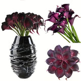 10PCS Calla Lily Bouque Artificial Flowers Mother's Day Easter Wedding Party Home Room Table Decoration