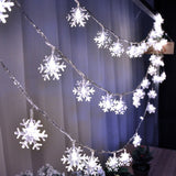 Snowflake Xmas Tree LED String Lights Christmas Decoration