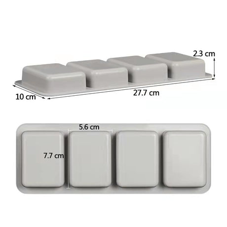 Flower Shaped Silicone Soap Mould DIY Handmade Cake Chocolate Candle Moulds