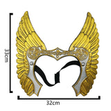 Valkyrja Warriour Helmet Headwear Cosplay Halloween Costume Accessories