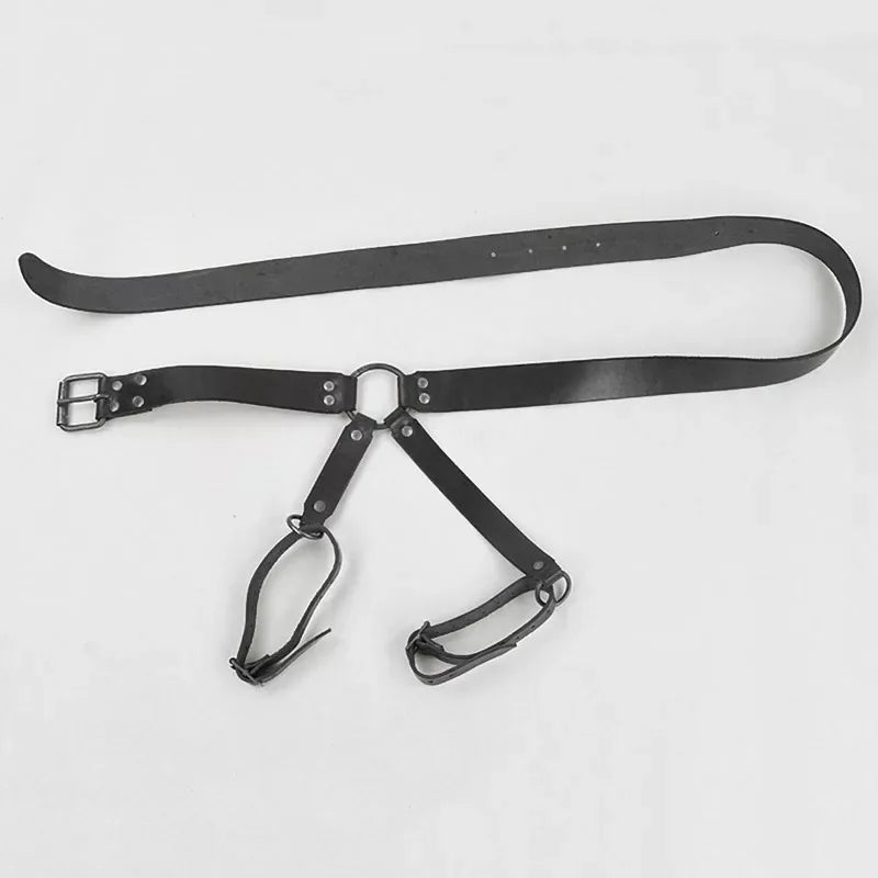 Medieval Sword Belt Sheath PU Leather Scabbard Larp Rapier Katana Holder Cosplay Props
