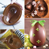 Easter Egg Silicone Mould Half Chocolate Egg DIY Baking Tool