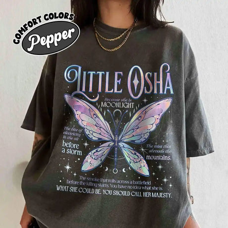Little Osha Butterfly T-Shirt Quicksilver Book Lovers Tee