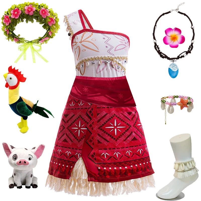 Moana and Maui Dress Ups Halloween Childrens Costumes