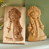 Even More Wooden Cookie Moulds Embossed Biscuit Press Cutter Moulds, Fish, Tiger, Horse, Squirrel, Seasonal