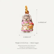 Animal Friends Fancy Dress Party Series Pendant Charms for DIY Jewellery Making