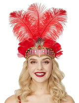 Carnival Feather Headband Mardi Gras Costume