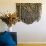 Big Macrame Wall Hanging Tapestry Bohemian Handwoven Tapestry For Home Decor