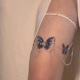 Butterfly Tassels Thigh Chain