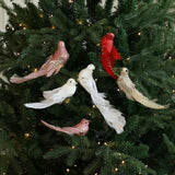 Handmade Christmas Birds Ornament Xmas Tree Decoration