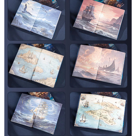 Sail of Dreams Dream Journal Hardcover Notebook Full-colour Illustrations
