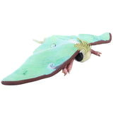 Cute Luna Moth and Rosy Maple Moth Plush Toys Soft Stuffed Animal Plushie for Insect Lovers Gift Idea