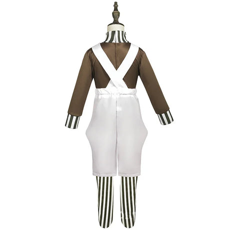 Willy Wonka Charlie and the Chocolate Factory Oompa Loompa Cosplay Book Week Halloween Costumes