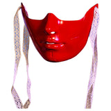 Liquid Half Face Mask Carnival Masquerade Cosplay Photography Props