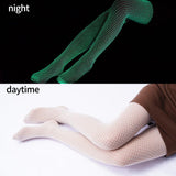 Glow in the Dark Fishnet Stockings and Body Suits