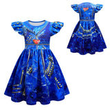 Descendants 3 Mal Evie Costumes for Girls Cosplay Costume