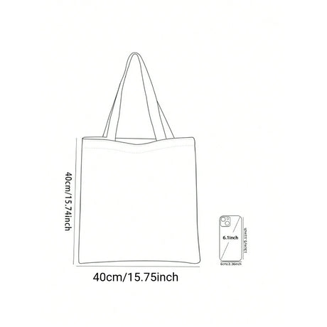 Fantasy Inspired Dragon Tote Bag Fairy Tale Magic Forest Core Book Bag