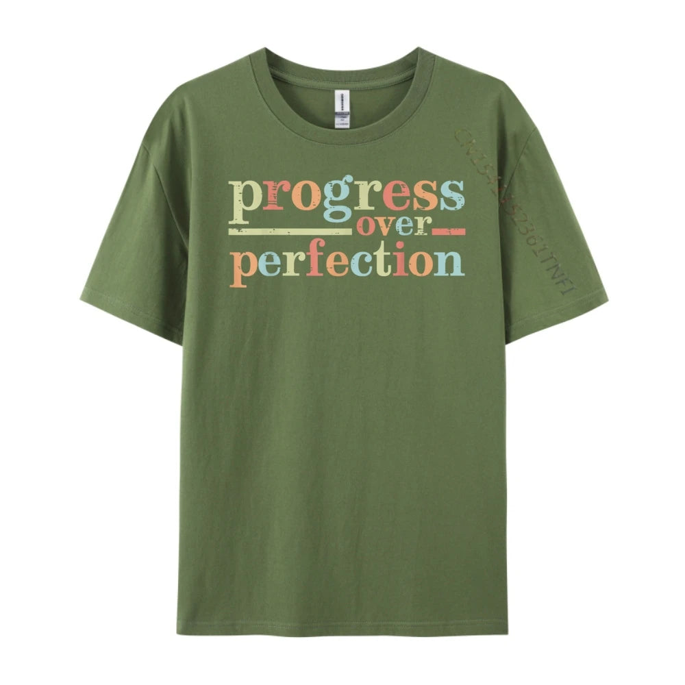 Progress Over Perfection Men's T-Shirt