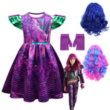 Descendants 3 Mal Evie Costumes for Girls Cosplay Costume