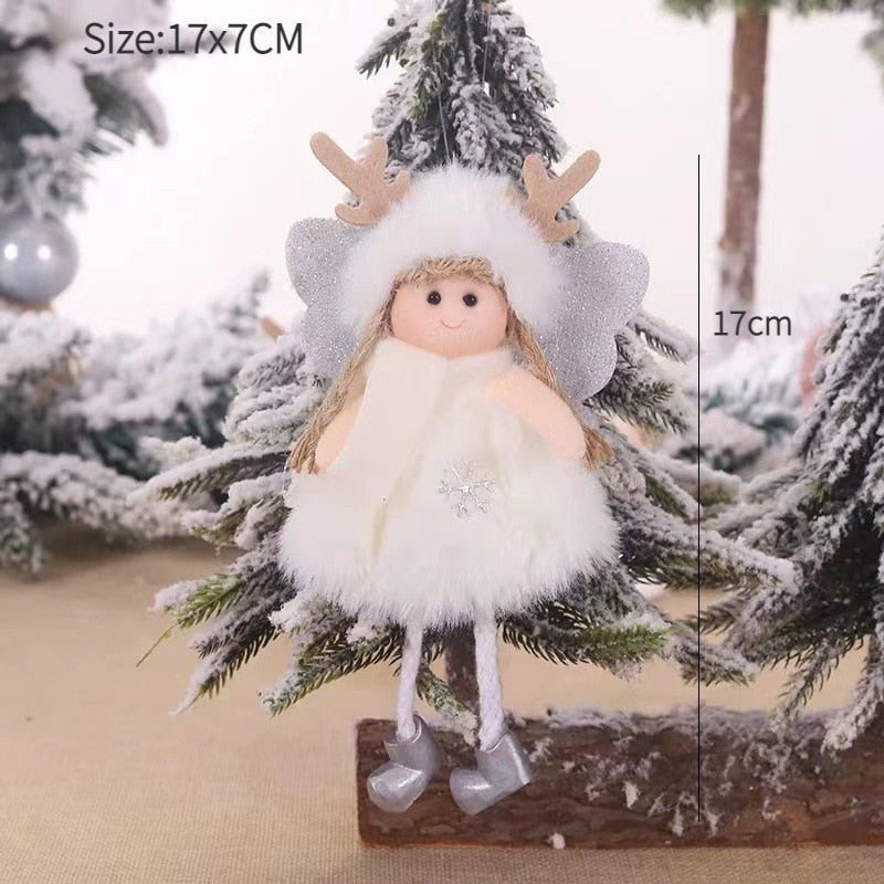 Christmas Angel Doll Xmas Tree Ornaments