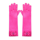 Mermaid Accessories Gloves Wand Crown Jewellery Set Wig Necklace Braid Cosplay Halloween Birthday Party