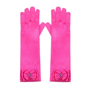 Mermaid Accessories Gloves Wand Crown Jewellery Set Wig Necklace Braid Cosplay Halloween Birthday Party