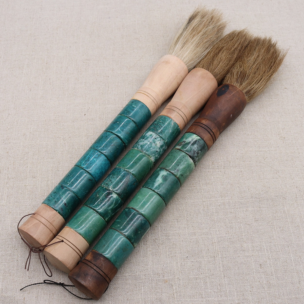 Decorative Stone Calligraphy Artist's Brush