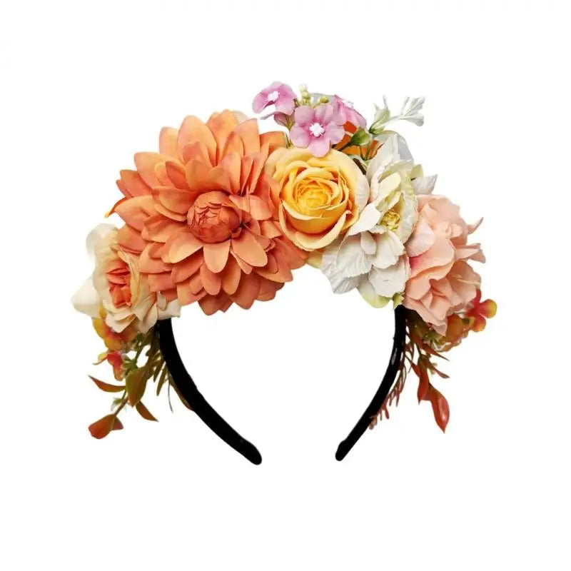 Fabric Flower Goddess Hairbands
