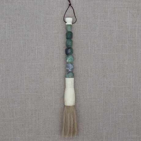 Decorative Pearl and Stone Calligraphy Artist Brushes