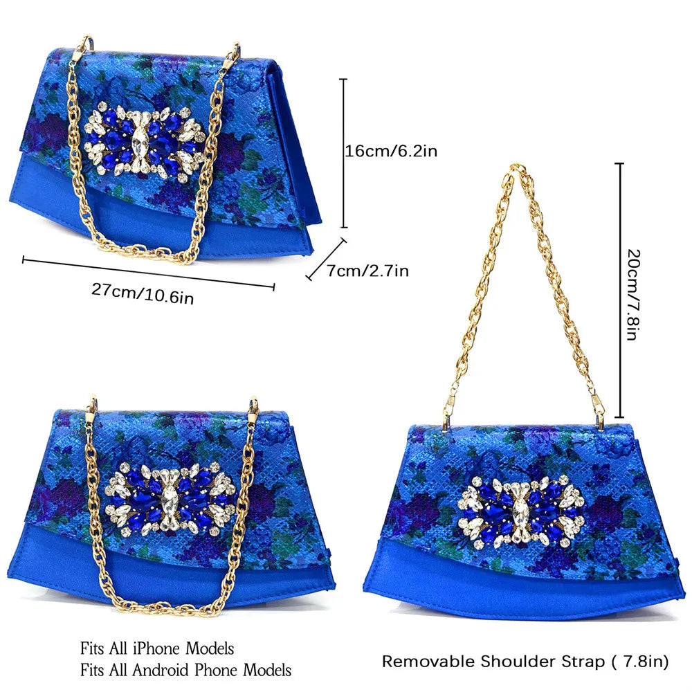 Spring Garden Party Shoes And Matching Bag Set