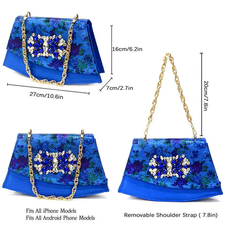 Spring Garden Party Shoes And Matching Bag Set