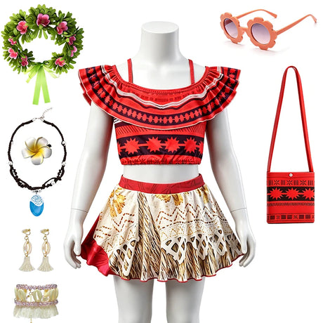 Princess Moana Little Girls Swimsuits