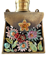 Lady Beetle Enamel Perfume Bottle