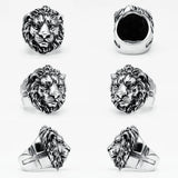 King of the Forest Lion Ring Stainless Steel Men Rings