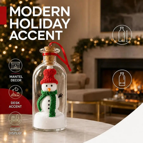 Recordable Christmas Tree Message Bottle Christmas Tree Ornaments Nostalgic Voice Capture