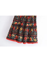 Nikki's Boho Summer Ruffles Mini Skirts