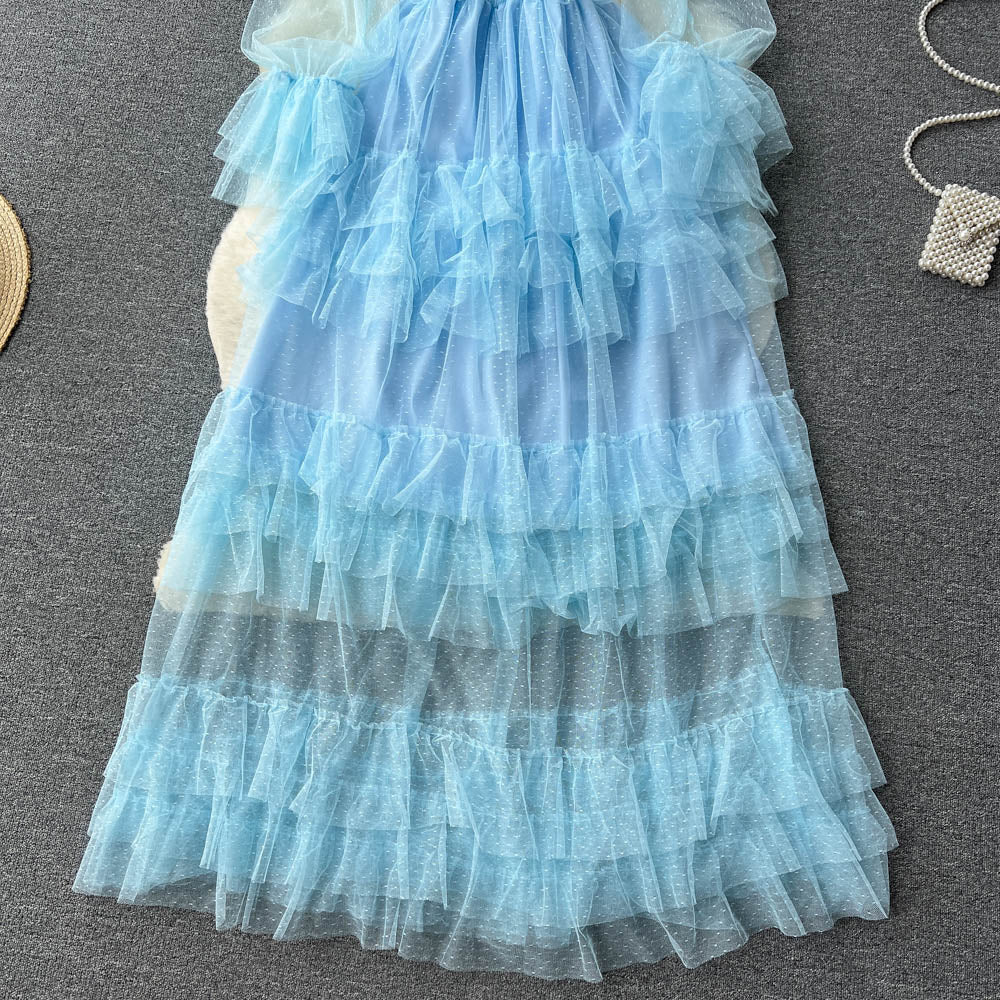 Cadenza's Cake Mesh Party Dress