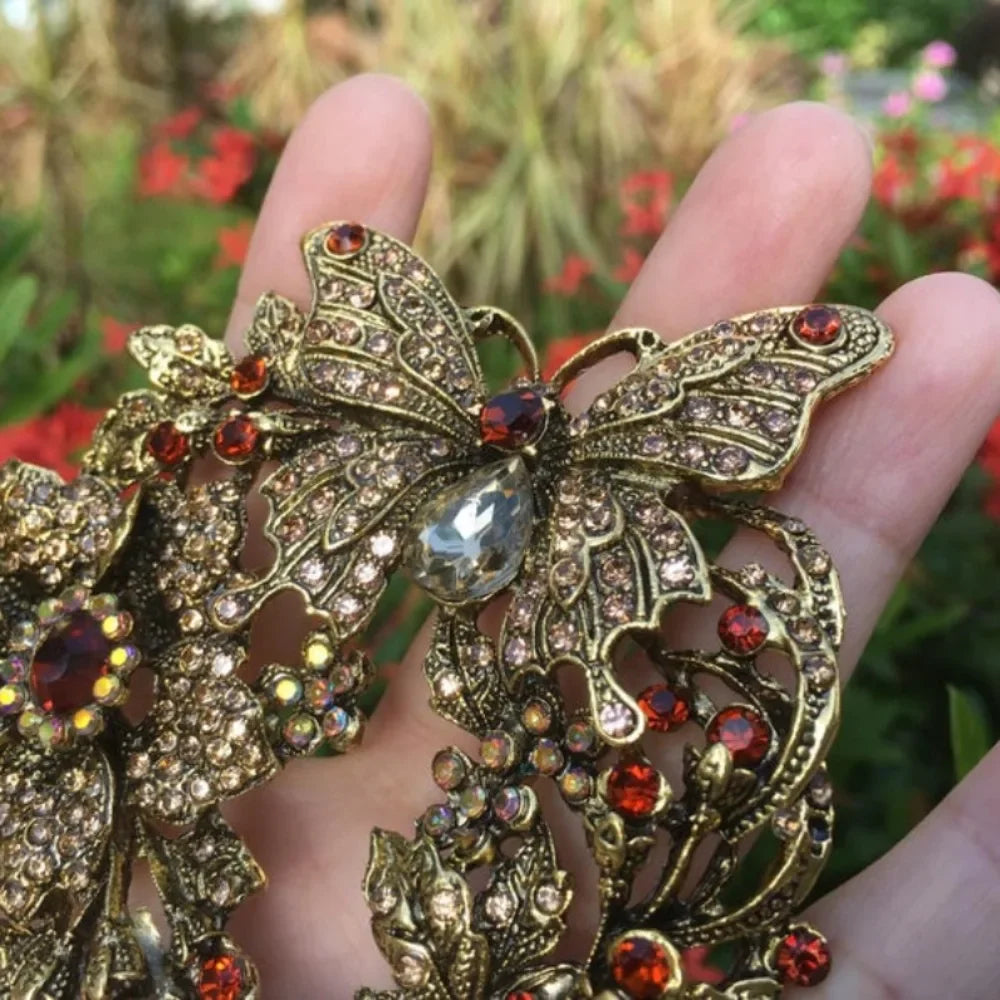 Butterfly Bouquet Brooches