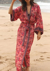Charmy's Cover-up Long Kimono Robe