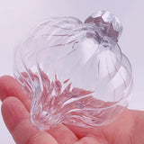 Six Shatterproof Transparent Christmas Decoration Bauble Ball Ornaments 80mm