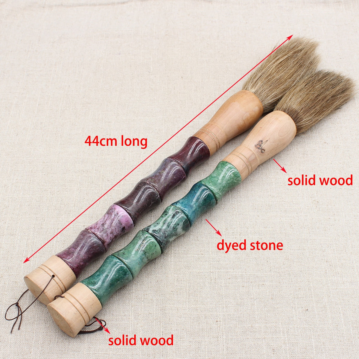 Decorative Stone Calligraphy Artist's Brush