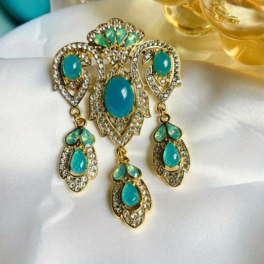 Palace Brooch Corsage Pin