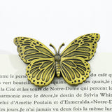 Butterfly Dragonfly Book Clip Bronze Metal Bookmarks