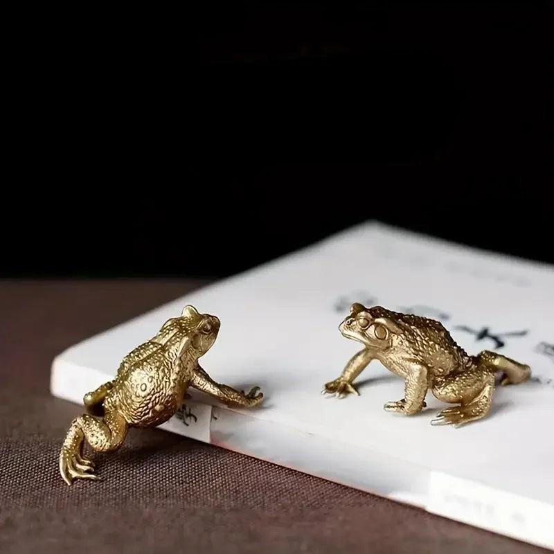 Pure Copper Animal Figurines Tea Pets