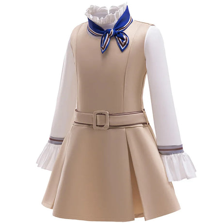 M3GAN Gemma Dress Girls Halloween Cosplay Horror Movies Children's Thriller Costumes