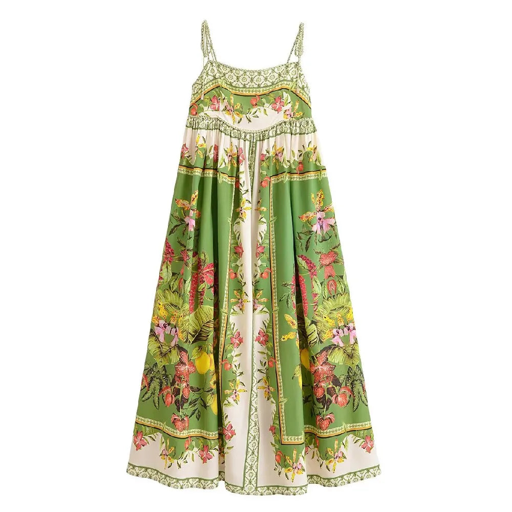 Nonna's Tablecloth Summer Dress