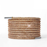 One Rhinestone Shoelace Casual Sneakers Round Shoe Laces Rainbow Diamond Cross Braiding 100/120/140/160CM