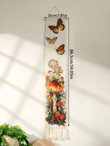 Butterfly Mushroom Tapestry Boho Home Decoration Wall Hanging
